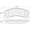 PosiQuiet Semi Met Pads 1999-2004 Jeep Grand Cherokee - image 1