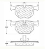 PosiQuiet Semi Met Pads 2007-2015 BMW X5 X6 - image 1