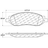 PosiQuiet Semi Met Pads 2005-2007 Ford F-250 Super Duty F-350 Super Duty - image 1