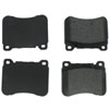 PosiQuiet Semi Met Pads 2005-2011 Mercedes-Benz C230 C320 C350 CLK350 SLK280 SLK300 SLK350 - image 4
