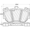 PosiQuiet Semi Met Pads 2008-2016 Audi R8 RS5 - image 1