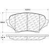PosiQuiet Semi Met Pads 2006-2015 Mazda MX-5 Miata - image 1