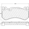 PosiQuiet Semi Met Pads 2007-2016 Audi Mercedes-Benz AMG GT S C63 AMG CLK63 AMG CLS63 AMG CLS63 AMG - image 3