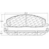 PosiQuiet Semi Met Pads 2006-2015 Dodge Freightliner Mercedes-Benz Volkswagen Crafter Sprinter 2500 Sprinter 3500 - image 1