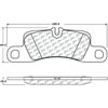 PosiQuiet Semi Met Pads 2011-2016 Porsche Cayenne - image 1