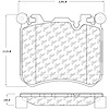 PosiQuiet Semi Met Pads 2010-2015 BMW Rolls Royce Ghost X5 X6 - image 1