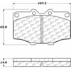 PosiQuiet Ceramic Pads 1979-1985 Toyota 4Runner Pickup - image 1