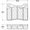 PosiQuiet Ceramic Pads 1976-1988 BMW Maserati 425 528i 530i 630CSi 633CSi 733i 735i Biturbo M5 M6 Spyder - image 3