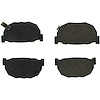 PosiQuiet Ceramic Pads 1981-1998 for Nissan 200SX 240SX 280ZX 300ZX Maxima - image 1