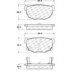 PosiQuiet Ceramic Pads 1987-1989 for Nissan 300ZX - image 1