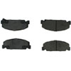 PosiQuiet Ceramic Pads 1988-2000 Honda Civic Civic del Sol CRX - image 4