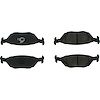 PosiQuiet Ceramic Pads 1986-1998 Saab 900 9000 - image 1