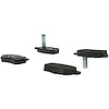 PosiQuiet Ceramic Pads 1988-2014 Acura Honda City Civic Civic del Sol CRX Fit Integra Prelude - image 1
