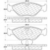 PosiQuiet Ceramic Pads 1990-1998 Saab 9000 - image 2