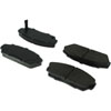 PosiQuiet Ceramic Pads 1986-1993 Acura Honda Accord Civic Integra Legend Prelude - image 2