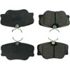 PosiQuiet Ceramic Pads 1984-1995 Mercedes-Benz 190E 260E 300CE 300D 300E 300TD 300TE 320E 320TE E300 - image 4