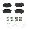 PosiQuiet Ceramic Pads 1995-2004 Toyota Tacoma - image 1