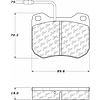 PosiQuiet Ceramic Pads 1977-1989 Peugeot 505 604 - image 1