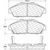 PosiQuiet Ceramic Pads 1990-1993 Honda Accord - image 3