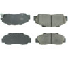 PosiQuiet Ceramic Pads 1991-2002 Acura Honda Isuzu Accord CL CR-V Integra Legend Oasis Odyssey Prelude RL TL Vigor - image 2