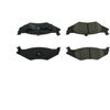 PosiQuiet Ceramic Pads 1989-2010 Chrysler Dodge Eagle Plymouth 300M Acclaim Breeze Cirrus Concorde D - image 2