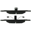 PosiQuiet Ceramic Pads 1989-2010 Chrysler Dodge Eagle Plymouth 300M Acclaim Breeze Cirrus Concorde D - image 4