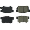 PosiQuiet Ceramic Pads 1991-2012 Acura Honda Isuzu CL CR-V Element Legend Oasis Odyssey RDX RL TL - image 4