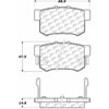 PosiQuiet Ceramic Pads 2000-2013 Honda Suzuki Kizashi S2000 - image 1
