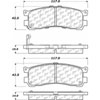 PosiQuiet Ceramic Pads 1996-2002 Mazda Millenia - image 1