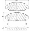 PosiQuiet Ceramic Pads 1992-1996 Honda Prelude - image 1
