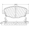 PosiQuiet Ceramic Pads 1992-2000 Lexus SC300 SC400 - image 1