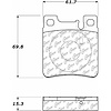 PosiQuiet Ceramic Pads 1991-2009 Chrysler Mercedes-Benz 300SD 300SE 400SE 400SEL 500SEC 500SEL 600SE - image 1