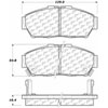 PosiQuiet Ceramic Pads 1993-2001 Acura Honda Civic Integra - image 2