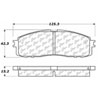 PosiQuiet Ceramic Pads 1984-1992 Toyota Cressida Supra - image 2