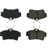 PosiQuiet Ceramic Pads 1994-2004 Ford Mustang - image 2