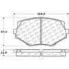 PosiQuiet Ceramic Pads 1994-2002 Mazda Miata - image 2