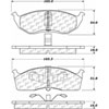 PosiQuiet Ceramic Pads 1995-2005 Chrysler Dodge Plymouth Neon - image 2