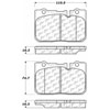 PosiQuiet Ceramic Pads 1995-2000 Lexus LS400 - image 2