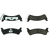 PosiQuiet Ceramic Pads 1995-1998 Jeep Grand Cherokee - image 1