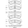 PosiQuiet Ceramic Pads 1995-1998 Jeep Grand Cherokee - image 3