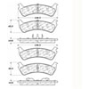 PosiQuiet Ceramic Pads 1995-2006 Ford Mercury Explorer Mountaineer Ranger - image 4