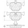 PosiQuiet Ceramic Pads 1991-2011 BMW Land Rover 330Ci 330i 330xi 740i 740iL 750iL 840Ci 850Ci 850CSi - image 2