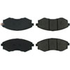 PosiQuiet Ceramic Pads 1989-2003 for Hyundai Sonata Tiburon - image 2