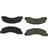 PosiQuiet Ceramic Pads 1999-2009 Ford Excursion F-250 Super Duty F-350 F-350 Super Duty - image 1