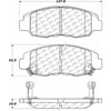 PosiQuiet Ceramic Pads 1998-2002 Honda Accord - image 1