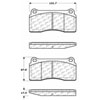 PosiQuiet Ceramic Pads 1990-2006 Aston Martin Ferrari Jaguar F40 F50 Vanquish XJR XKR - image 2