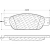 PosiQuiet Ceramic Pads 2000-2002 Toyota Sequoia Tundra - image 1