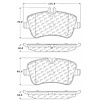 PosiQuiet Ceramic Pads 2001-2005 Mercedes-Benz C230 C240 - image 1