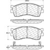 PosiQuiet Ceramic Pads 2001-2005 for Kia Rio Sephia Spectra - image 2