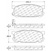 PosiQuiet Ceramic Pads 2001-2005 Mazda Miata - image 1